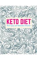 Keto Diet Food Log and Nutrition Tracker: Cute Low Carb Fitness Tracker and Wellness Notebook - Weight Loss Journal and Healthy Living Diary - Daily Ketogenic Meal Planner - Book Code HB 000