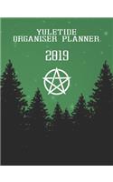 Yuletide Organiser Planner 2019: Yuletide Diary: All the things you need to write down to organise your Yule - Green Cover