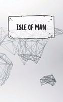 Isle of Man: Dotted Travel Diary Notebook or Journey Dotted Grid Journal - Holiday Trip Pocketbook for Men and Women with Dots