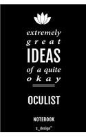 Notebook for Oculists / Oculist