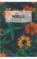 Morocco: Ruled Travel Diary Notebook or Journey Journal - Lined Trip Pocketbook for Men and Women with Lines