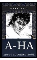 A-ha Adult Coloring Book