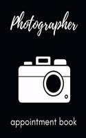 Photographer Appointment Book