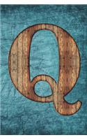 Monogrammed Notebook - Q