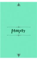 Prayers: Blank Lined Journal for Personal Prayers and the Spiritual Life