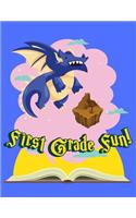First Grade Fun Composition Notebook