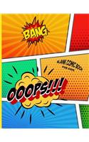 Blank Comic Book for Kids