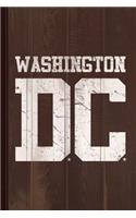 Washington DC Journal Notebook