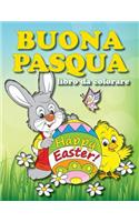 Buona Pasqua libro da colorare