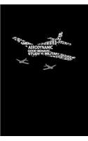 Aerodynamic: College Ruled Line Paper Blank Journal to Write in - Lined Writing Notebook for Middle School and College Students