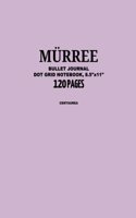 Murree Bullet Journal, Centaurea, Dot Grid Notebook, 8.5 x 11, 120 Pages