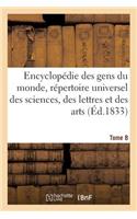 Encyclopédie Des Gens Du Monde T. 8.1