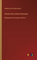 Annuaire des sciences historiques