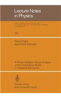 Renormalization Group Analysis of the Hierarchical Model in Statistical Mechanics