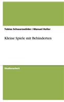 Kleine Spiele mit Behinderten