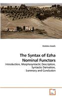 Syntax of Ezha Nominal Functors