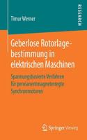 Geberlose Rotorlagebestimmung in Elektrischen Maschinen