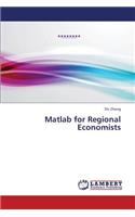 MATLAB for Regional Economists