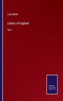 Letters of England: Vol. I