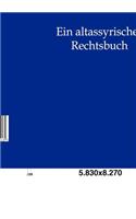 altassyrisches Rechtsbuch