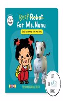 Robot For Ms. Nunu by SAM & MI: Lift the Flap Book for Kids: STEM Board Books for Toddlers | Early Learning Children's Story Book for 6+ Month Baby | Gifts for Boys & Girls, 1, 2, 3, 4 Years