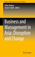 Business and Management in Asia: Disruption and Change