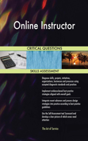 Online Instructor Critical Questions Skills Assessment