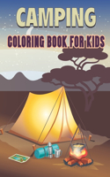 Camping Coloring Book For Kids