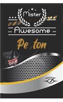 Mister Awesome Peyton Journal