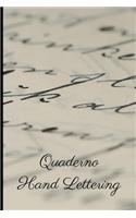 Quaderno Hand Lettering