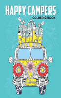 Happy camper coloring book