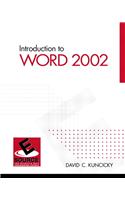 Introduction to Word 2002: (English)