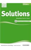 Solutions: Elementary: Teacher's Book and CD-ROM Pack