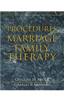 Procedures in Marriage and Family Therapy