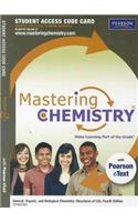 MasteringChemistry with Pearson eText -- Standalone Access Card -- for General Organic, and Biological Chemistry: Structures of Life(English)