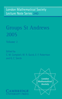 Groups St Andrews 2005: Volume 2