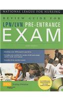 Review Guide for Lpn/LVN Pre-Entrance Exam