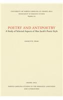Poetry and Antipoetry