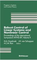 Robust Control of Linear Systems and Nonlinear Control