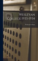 Wesleyan College 1933-1934