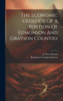 Economic Geology Of A Portion Of Edmonson And Grayson Counties