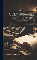 A Cry From the Desert