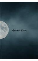 Moonwalker: Journal. Diary. Notebook. Blank lined paper. 120 pages.