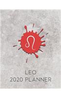 Leo 2020 Planner: Monthly and Daily One Year Planner to Organize Your Year Zodiac Astrology Sign on the Cover