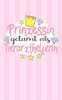 Prinzessin getarnt als Tierarzthelferin