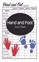 Hand and Foot Score Sheets