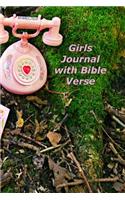 Girls Journal with Bible Verse: Simple Scripture Journal for Daily Reflection