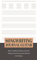 Songwriting Journal Guitar