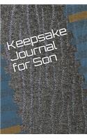 Keepsake Journal for Son