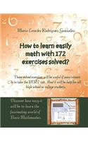 How to learn easily Math with 172 exercises solved?